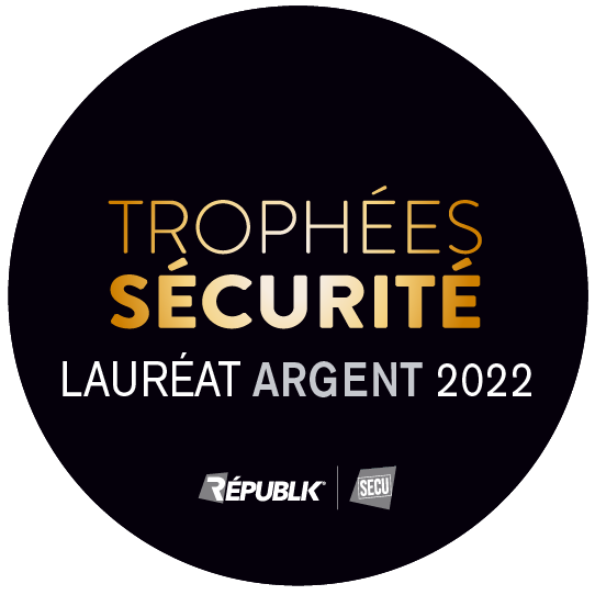 logo Trophées sécurité lauréat argent 2022