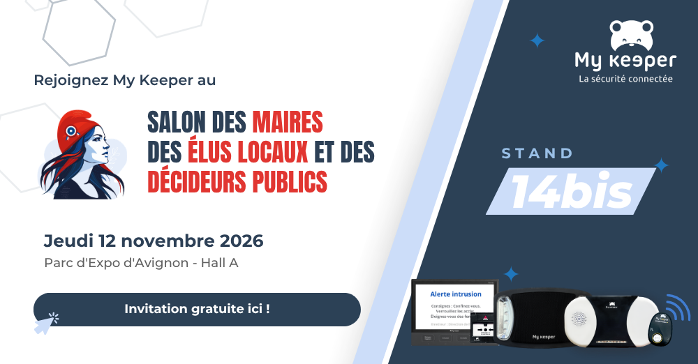 My keeper vous invite au Salon des Maires et des élus locaux du Vaucluse à Avignon le 12 novembre ! invitation gratuite !